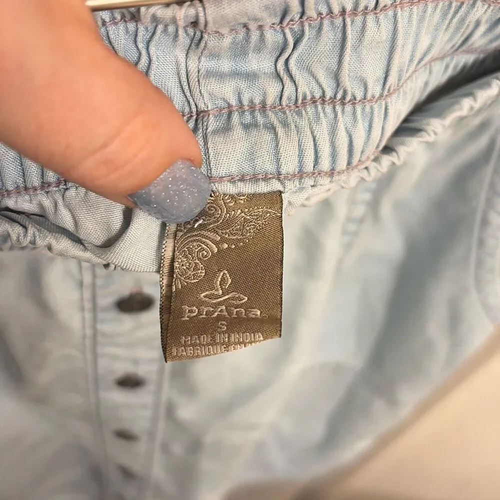 ✨PrAna SHELLY BLUE SZ SMALL SKIRT✨